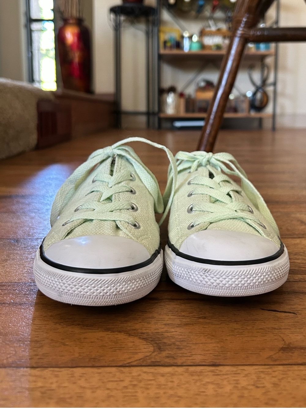 Converse Chuck Taylor All Star Dainty Ox Mint Green Women’s 8.5 - Picture 5 of 12